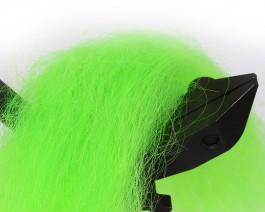 Natural Pike Hair, Fluo Chartreuse / 21